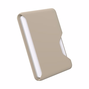 Speck ClickLock magnetinė piniginė, skirta MagSafe, „Pale Oak / Dark Umber“ spalvos