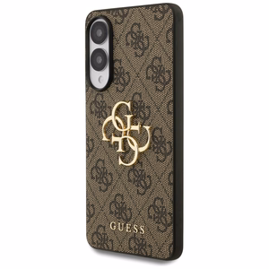 Guess Big 4G Logo Classic Logo dėklas Samsung Galaxy S25 Edge - rudas