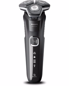 Philips SHAVER Series 5000 S5898/35 skustuvas vyrams Rotorinis skustuvas Apkarpymo mašinėlė Juoda