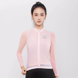 Rockbros TLMJ003 ROAD TO SKY women's cycling vest lightweight breathable L - pink