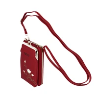 Megztas krepšys telefonui GCW17 raudonas