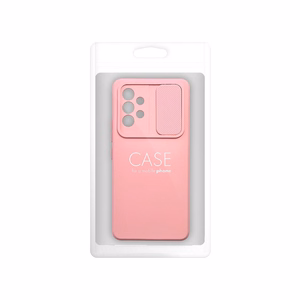 SLIDE dėklas telefonui SAMSUNG A14 5G / A14 4G šviesiai rožinis