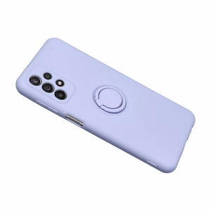 Samsung A27 5G dėklas Silicone Ring, violetinis
