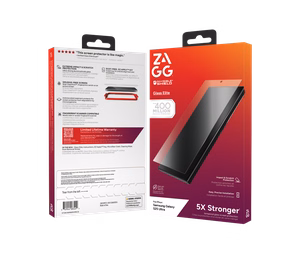 ZAGG комплект защиты Samsung S25 Ultra: чехол с MagSafe и защитное стекло