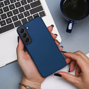 Silikoninis dėklas telefonui SAMSUNG A12 mėlynas