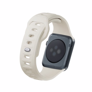 38/40/41/42 mm Nude (small) - 3mk Silicone Watch Strap for Apple