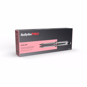 BaBylissPRO ELIPSIS3000 STYLER Tiesinimo žnyplės Šiltas Juoda 55 W 2,7 m