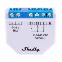 Shelly Plus 0-10V šviesos reguliatorius, WiFi/Bluetooth