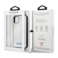 Guess GUHCN65BLD iPhone 11 Pro Max - sidabro Iridescent