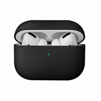 Uniq Lino silikoninis dėklas AirPods Pro - juodas