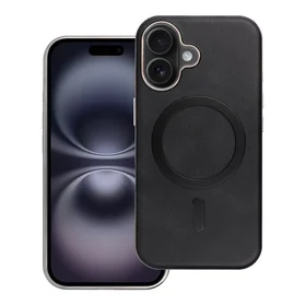 GENTLEMAN MAG COVER Dėklas telefonui, suderinamas su MagSafe, skirtas IPHONE 16 PRO MAX juodas