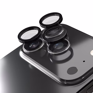 Etteri apsauginis stiklas kamerai iPhone 17 Pro / 17 Pro Max juodas