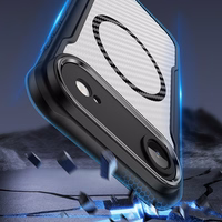 Defender Carbon Mag dėklas for iPhone 17 Air 6,6" juodas