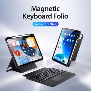 Dėklas su klaviatūra Dux Ducis DK Apple iPad 10.9 2022/iPad 11 2025 juodas