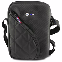 BMW Carbon Pockets & Metal Logo 8 coliu plansetinio krepselis - juodas