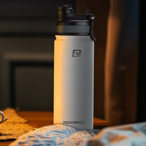 Rockbros 35210029006 terminė dviračio gertuvė gėrimams 650 ml - balta