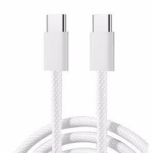 USB kabelis Joyroom (S-A45) "USB-C (Type-C) to USB-C (Type-C)" (60W 1m) baltas