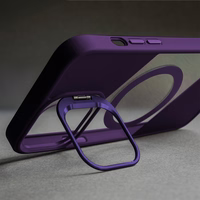 Fusion Mag dėklas for iPhone 15 Pro 6,1" violetinis