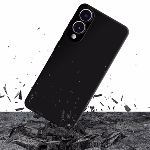 3mk Hardy Silicone MagCase dėklas telefonui Samsung Galaxy S25 Edge - juodas