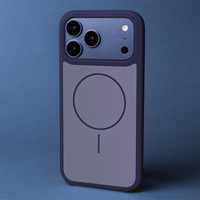 Frame Thin Mag dėklas for iPhone 13 6,1" tamsiai mėlynas