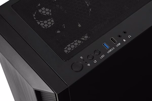 iBox CETUS 906 Midi Tower juodas kompiuterio korpusas