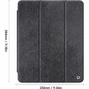 Dėklas Dux Ducis Unid Apple iPad Air 13 2024/iPad Air 13 2025 juodas