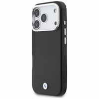 BMW M Sign Metal Logo MagSafe Dėklas for iPhone 17 Pro - juodas