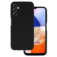 Tel Protect Silikoninis Premium dėklas telefonui Samsung Galaxy A14 4G/5G Juodas