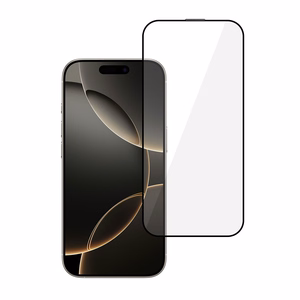 Apsauginis stiklas KIEKVIENAS Pilnas Klijai 5D IPHONE 16 PRO/17 JUODAS