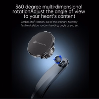 FORCELL F-GRIP MagFlex magnetinis automobilio laikiklis priekinio stiklo / prietaisų skydelio / oro angai juodas