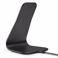XVIDA Fast Charging Desk stovas - Inductive įkroviklis Samsung Quick Charge 2.0 (juodas)