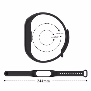 Apyrankė Xiaomi Mi Band 5/6/7 šviesiai rožinė