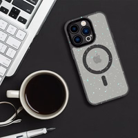 Tel Protect Magnetinis Splash matinis dėklas telefonui Iphone 15 Pro Max (m) - juodas