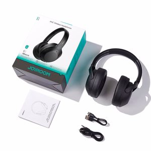 Belaidės ausinės Joyroom JR-JH2 Hybrid ANC juodos