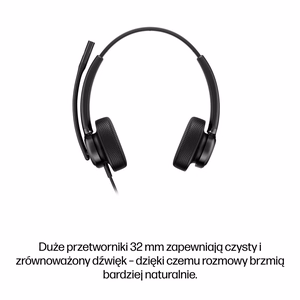HP Poly Mission 425 USB laidinis ausinių rinkinys