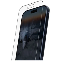 PanzerGlass Stealth itin platus Fastfit grūdintas apsauginis stiklas iPhone 17 Pro Max telefonui
