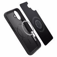 Spigen Thin Fit Magnetinis dėklas iPhone 16 Plus - juodas