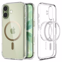 Spigen Ultra Hybrid Magnetinis dėklas telefonui iPhone 17 - Skaidrus auksinis