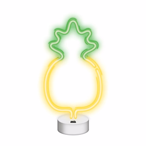Neon LED on a stovas PINEAPPLE geltonas žalias NNE05 Neolia
