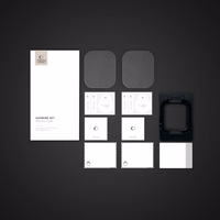 "Tech-Protect Supreme Hydrogel" hidrogelio plėvelės rinkinys, skirtas "Apple Watch 10" 42 mm laikrodžiui - skaidrus