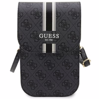 Guess rankinė GUWBP4RPSK juoda Piniginė 4G Juostelės