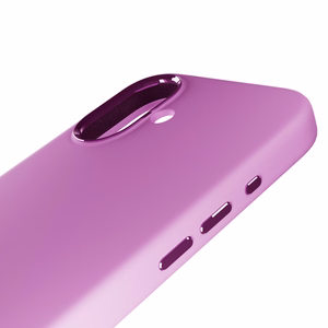 Puro Icon Mag Pro Magnetinis Silikoninis dėklas telefonui iPhone 16 - Rožinė
