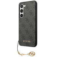 Guess 4G Charms Collection dėklas telefonui Samsung Galaxy A35 - juodas