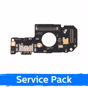 Įkrovimo jungtis suderinama su Xiaomi Redmi Note 11 / Note 11S / Poco M4 Pro 4G / Note 12S su lankstu / Plata (Service Pack)