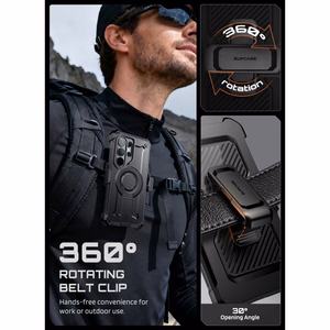 "Supcase Unicorn Beetle Pro Mag MagSafe" 2 komplektų dėklas, skirtas "Samsung Galaxy S26 Ultra" - juodas