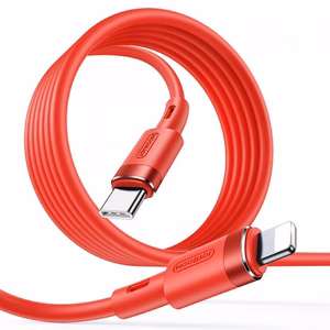 USB laidas Joyroom S-1224N9 raudonas Type-C / Lightning 120cm (iki 20W)