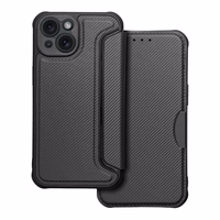 RAZOR knygos tipo dėklas telefonui IPHONE 15 juodas