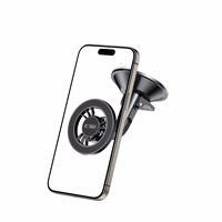 "Tech-Protect N56" magnetinis "MagSafe" automobilinis laikiklis, skirtas kabinai, priekiniam stiklui - juodas