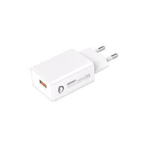 Įkroviklis Denmen (DC01) (1xUSB 2.4A) baltas