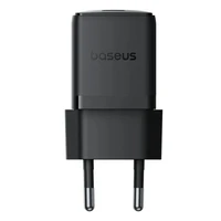 Įkroviklis Baseus Palm 20W USB-C + USB-C to USB-C cable 1.0m juodas P10111602113-01